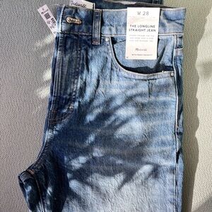 Madewell Women’s Longline Straight Jeans